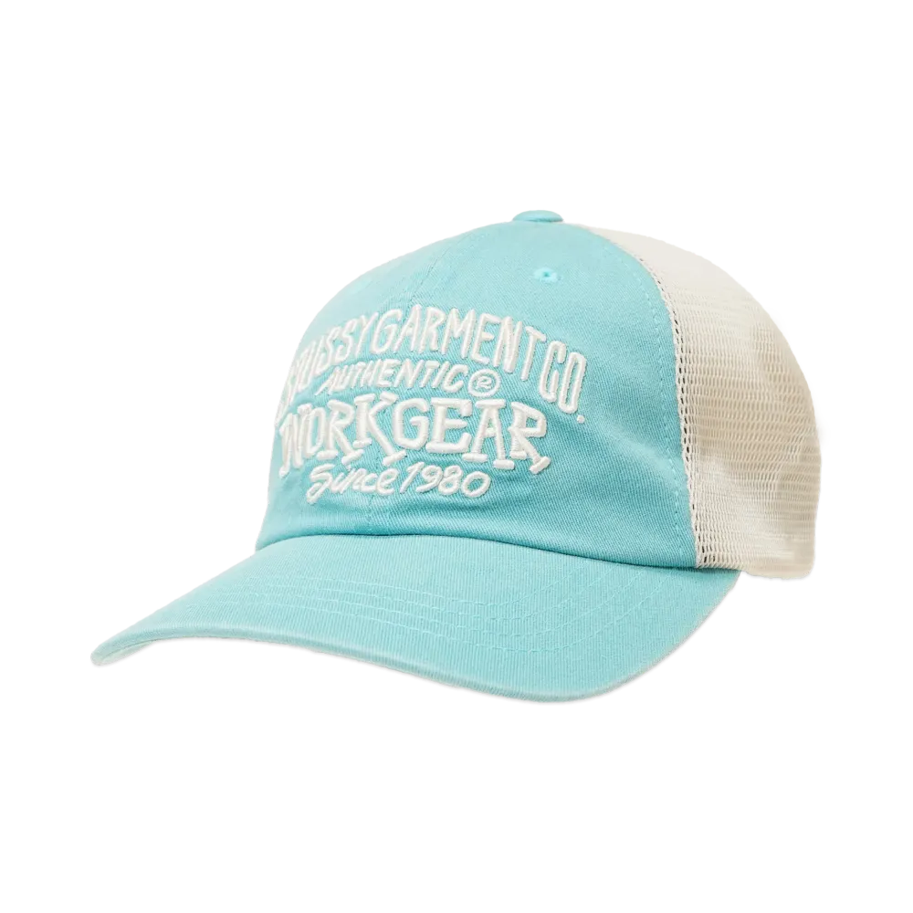 Stussy Low Profile Workgear Strapback "Teal"