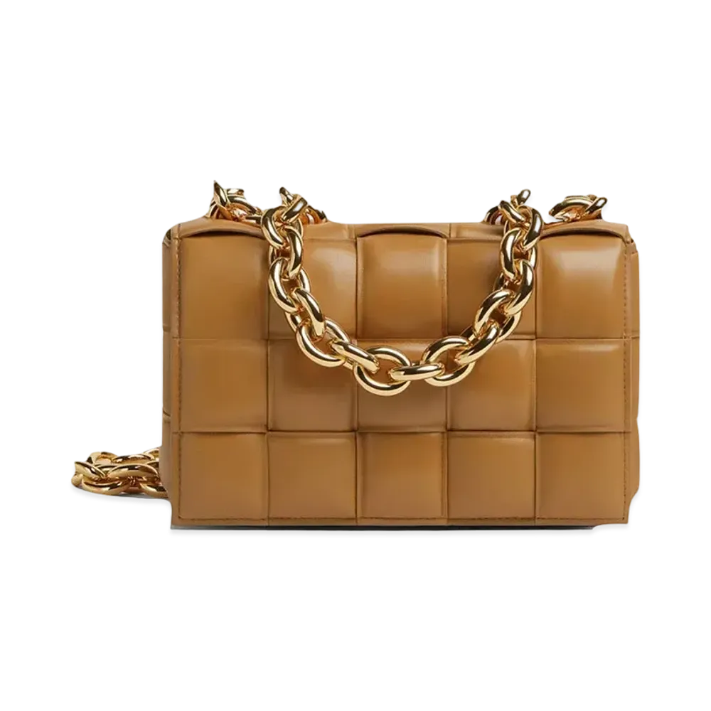 Bottega Veneta Chain Cassette "Caramel"