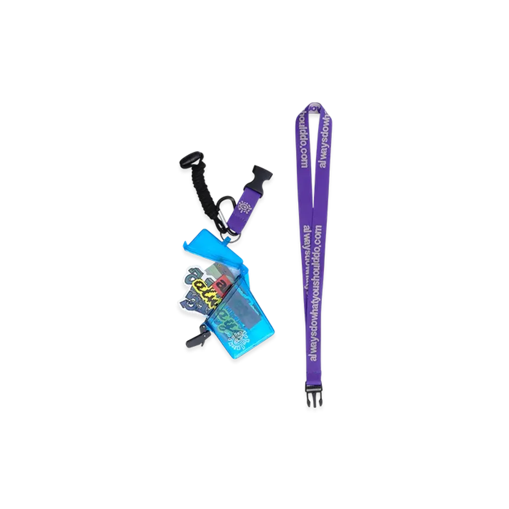 MIN-NANO x ADWYSD Clear Case "Blue"