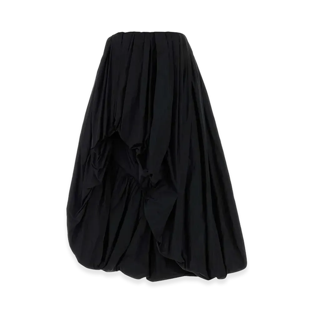 Jil Sander Women's Polyester Skirt "Black"