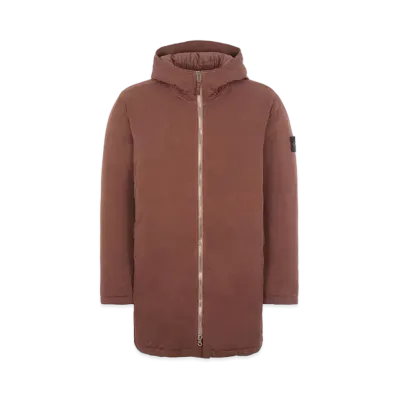 Stone Island 42446 HYPER DENSE NYLON TWILL WITH PRIMALOFT-TC "Mahogany Brown"