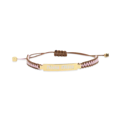 MIU MIU Women's Cord Bracelet "Multicolor"