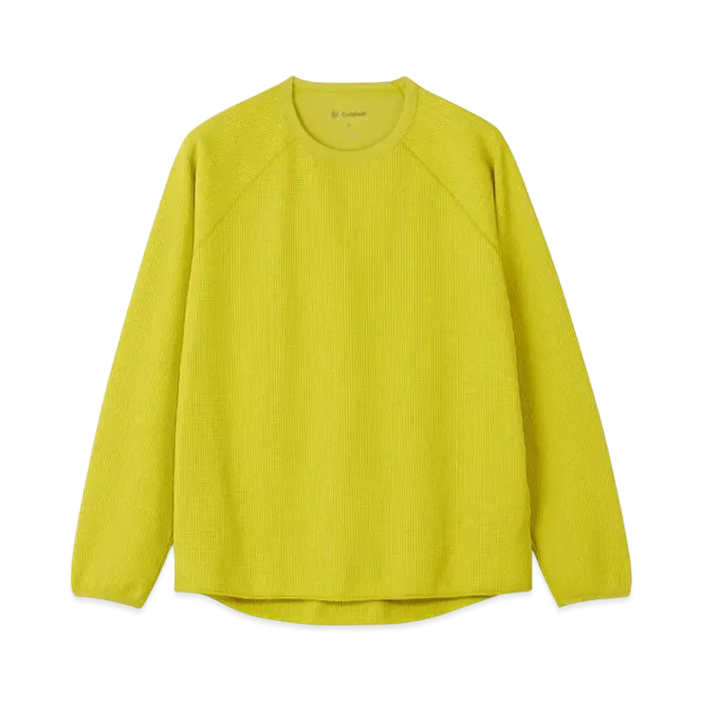 Goldwin Waffle Light Long Sleeve T-shirt (Unisex) "Honey Olive"