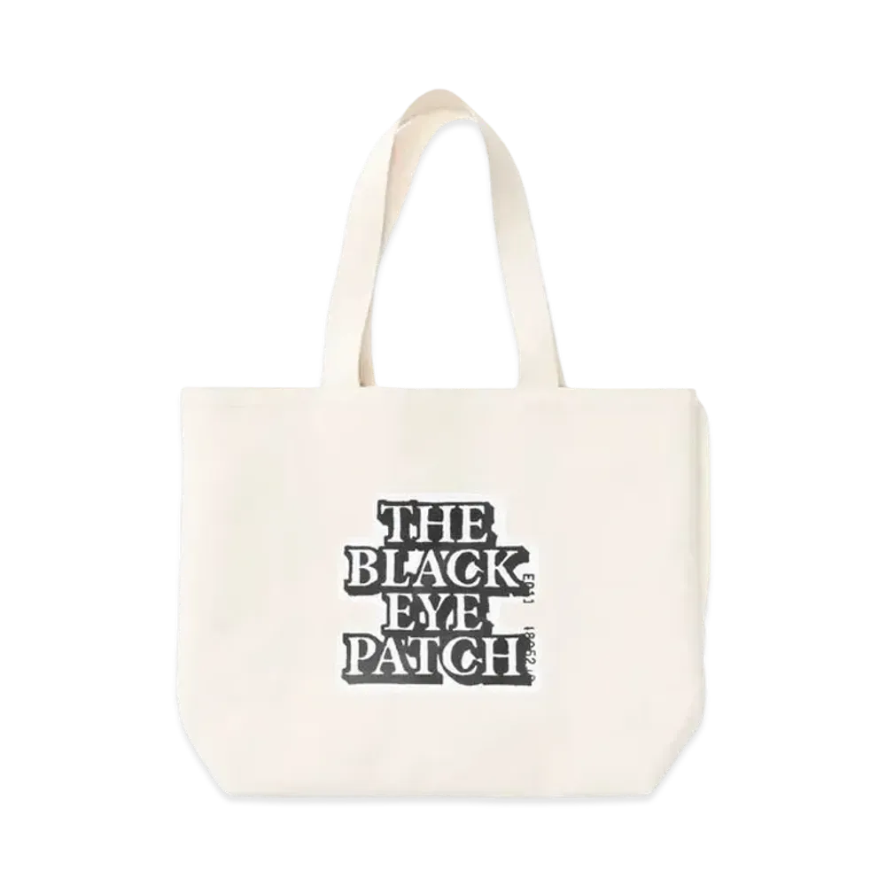 BlackEyePatch OG Label Tote Bag "Off White"