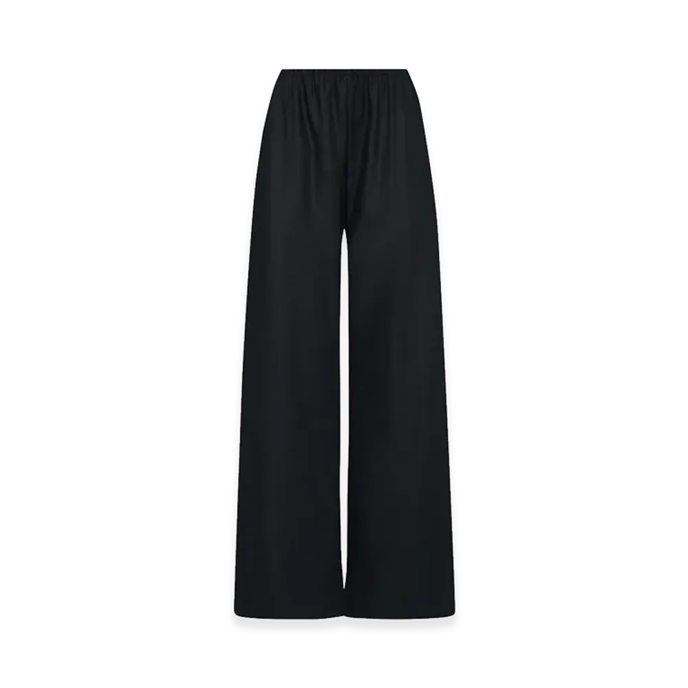 The Row Women's Gala Virgin Wool Pants "Black"