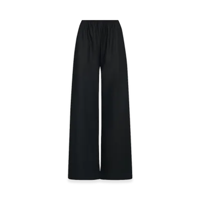 The Row Women's Gala Virgin Wool Pants "Black"