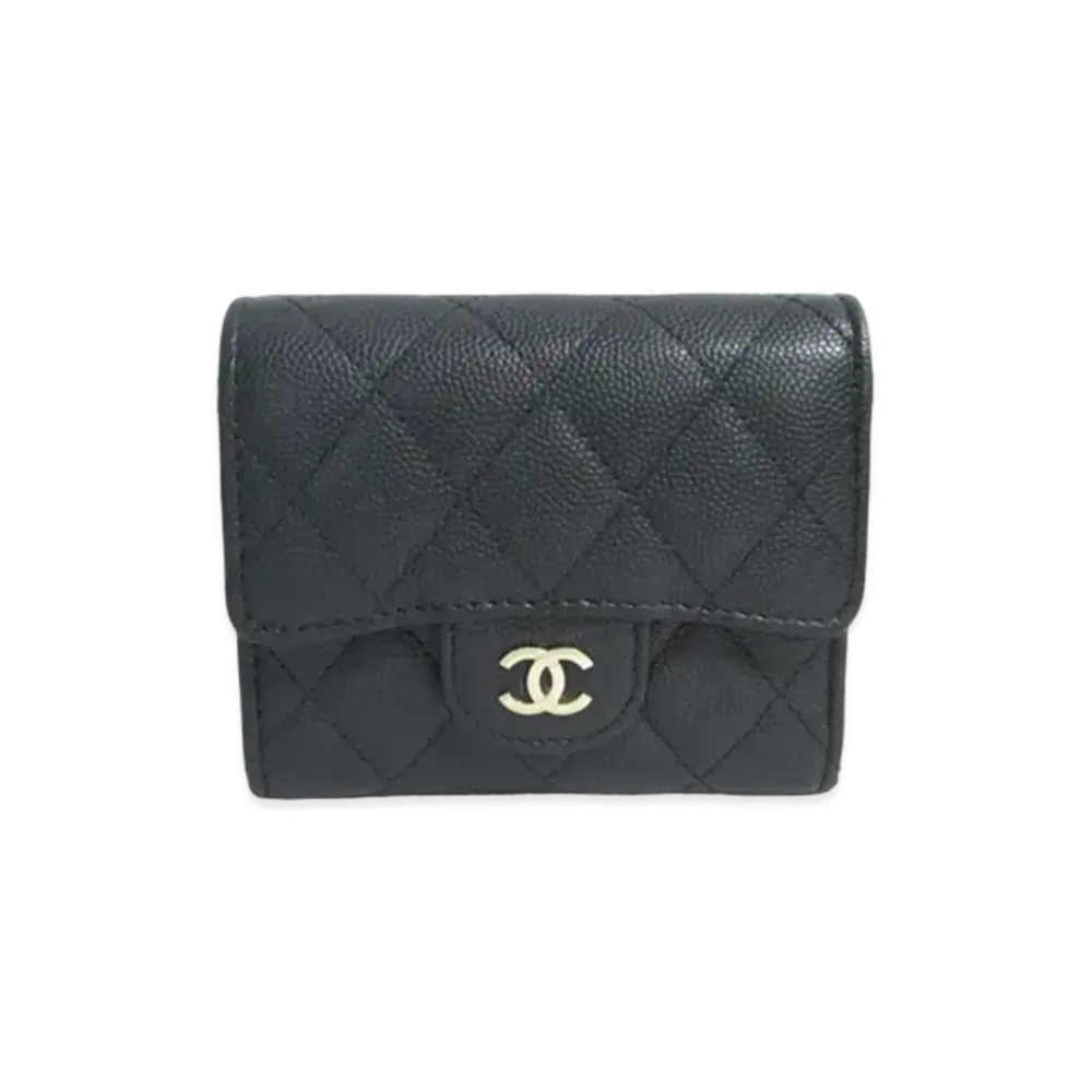 CHANEL Lambskin Wallet "Black"