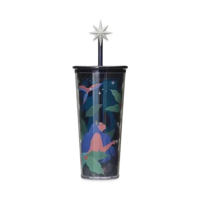 STARBUCKS Starbucks Anniversary 2024 Cold Cup Tumbler Navy 473ml "Navy"