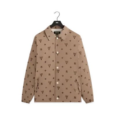 Kith x South2 West8 for Columbia Flocked Monogram Coaches Jacket "Hue"