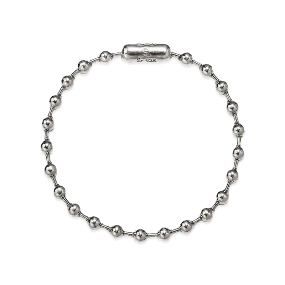 TAKAHIROMIYASHITATheSoloist. ball chain bracelet. -L- long "silver"