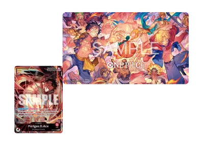 ONE PIECE Card Game Official Playmat "Flame-Flame Fruit Coliseum Edition" EN