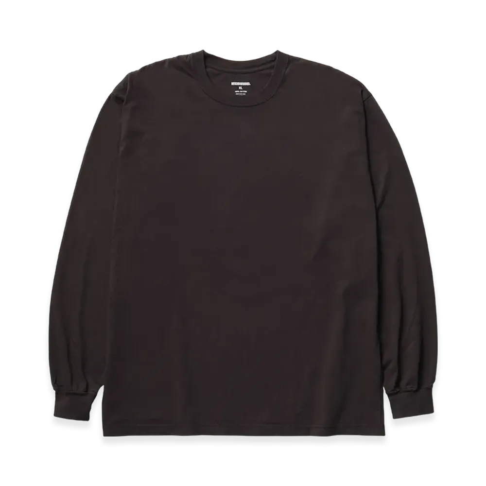 NEIGHBORHOOD NH . Tee LS-4 "Brown"