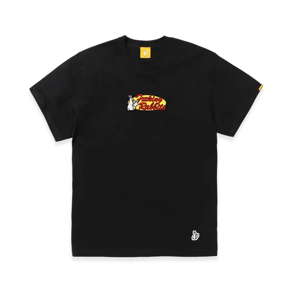 FR2 Embroidery Retro Logo T-shirt "Black"