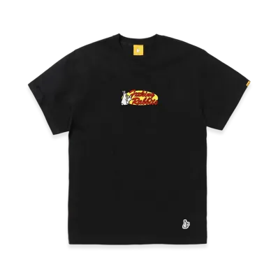 FR2 Embroidery Retro Logo T-shirt "Black"