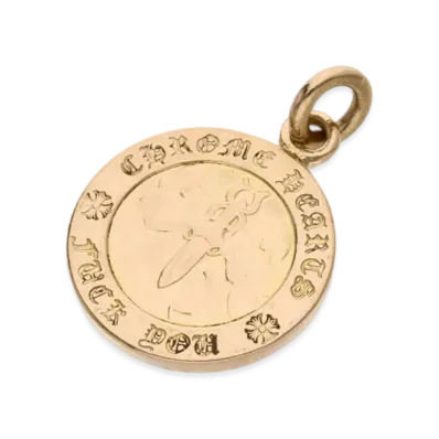 Chrome Hearts 22K Angel Medal Charm V1 Charm "Yellow Gold"