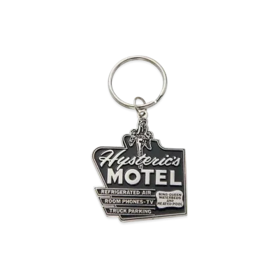 HYSTERIC GLAMOUR Hysteric Motel Key Chain "Silver"