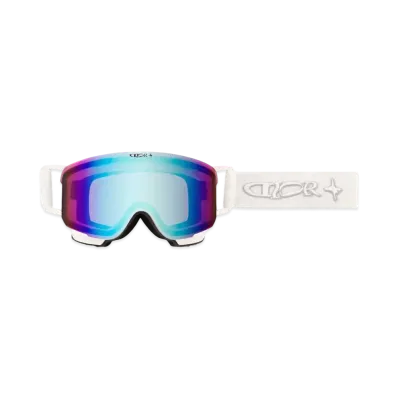 Dior x LEWIS HAMILTON Ski Goggles Short Fit with Signature and Mirrored Lens "White"