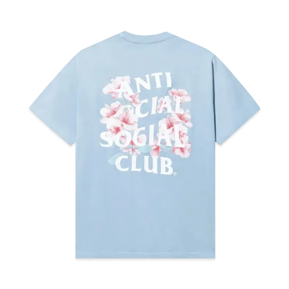 ANTI SOCIAL SOCIAL CLUB Major #1 Tear Into Silence Eternity Tee "Light Blue"