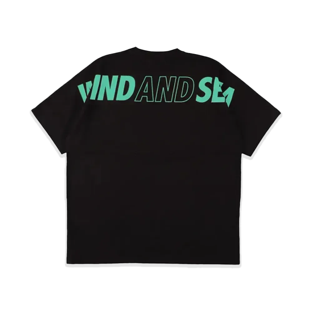 WIND AND SEA S/S Tech Tee "Black/Mint"