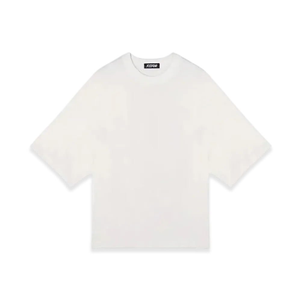 FITFOR Big Wide Half Sleeve Tee "White"