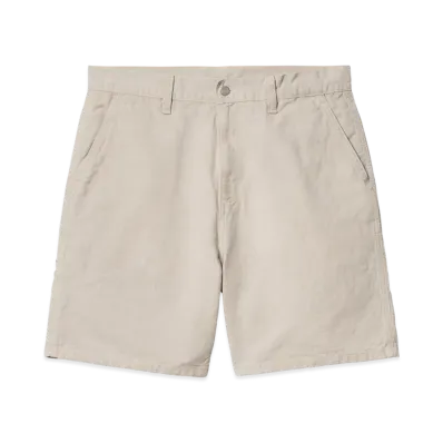 Carhartt WIP Walter Single Knee Short "Natural(Rinsed)"