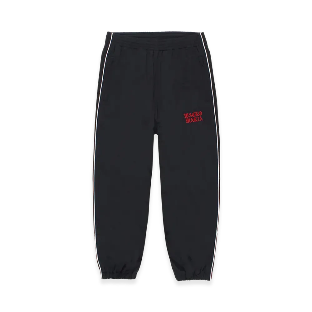 WACKO MARIA Nylon Track Pants "Black"