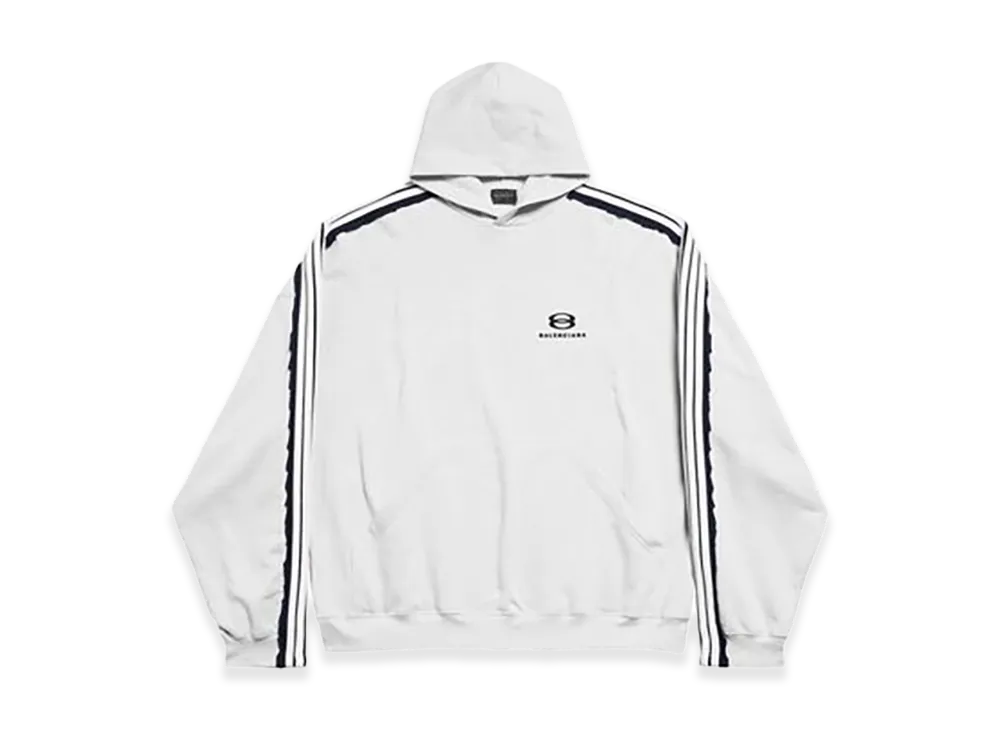 BALENCIAGA Unity Sports Icon Large Hoodie "Dirty White"