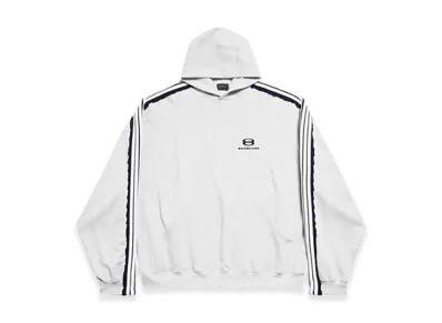 BALENCIAGA Unity Sports Icon Large Hoodie "Dirty White"