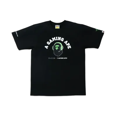 A BATHING APE / Razer A Bathing Ape Tee "Black"