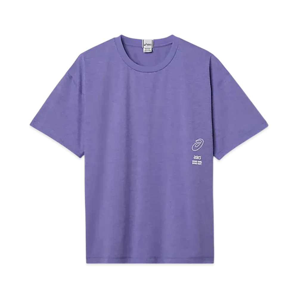 Asics Graphic Tee "Blue Violet"