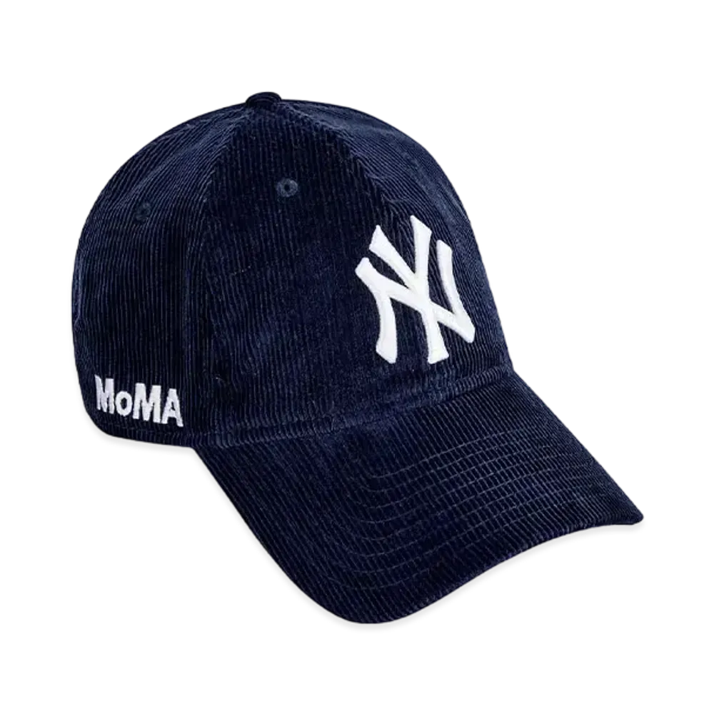 NEW ERA x MoMA New York Yankees Cap Corduroy "Navy"
