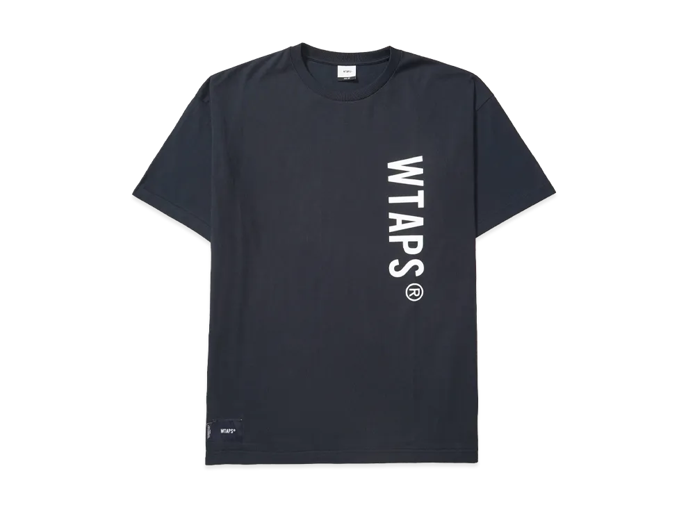 WTAPS Sign / SS / Cotton "Navy"