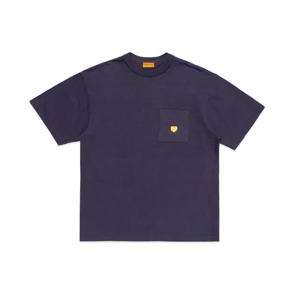 HUMAN MADE Pocket T-Shirt "Navy" HM29CS041
