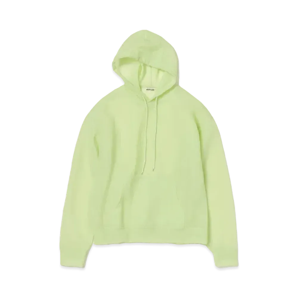 AURALEE Elastic Sheer Nylon P/O Parka "Lime Green"