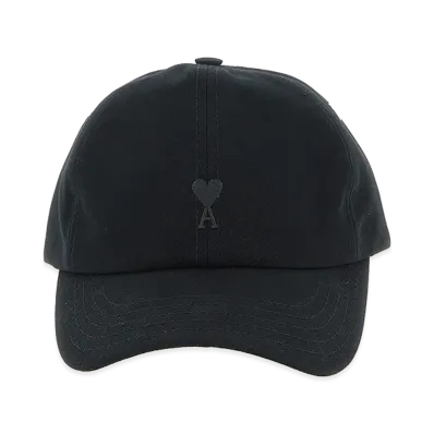 AMI PARIS Ami De Coeur Cotton Hat "Black"