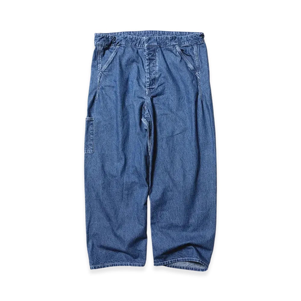 Unlikely Chopped Coverall Bottoms "Used Indigo"