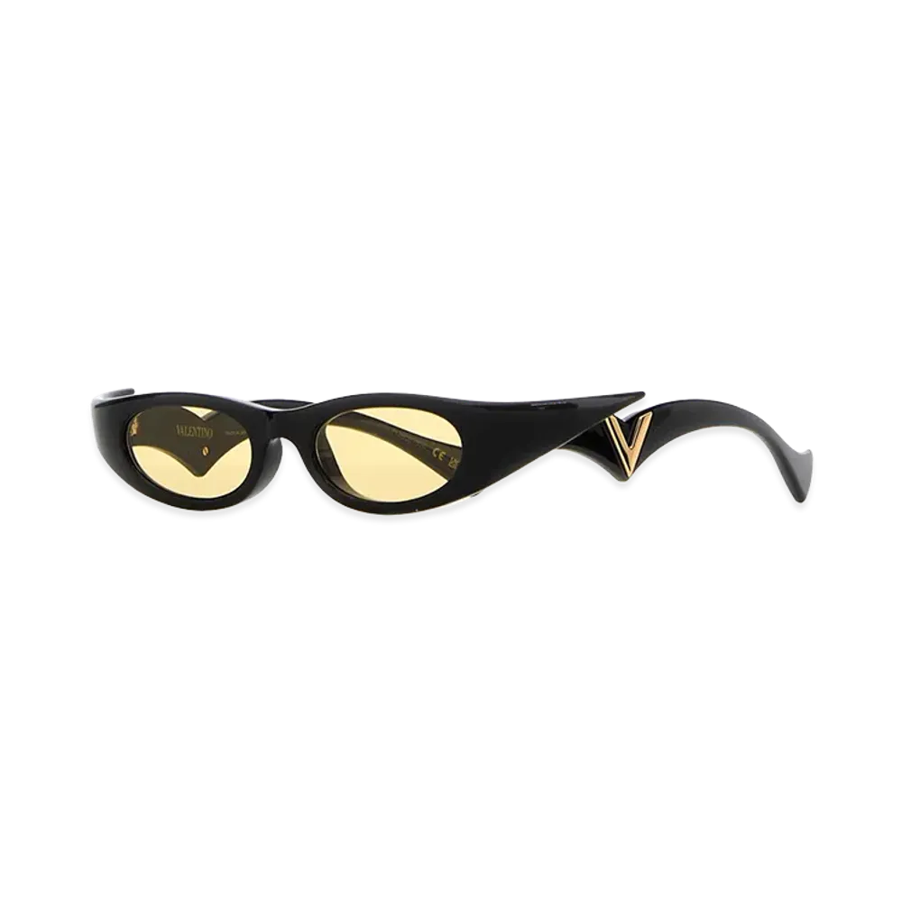 Valentino Women's Acetate Sunglasses "Black"