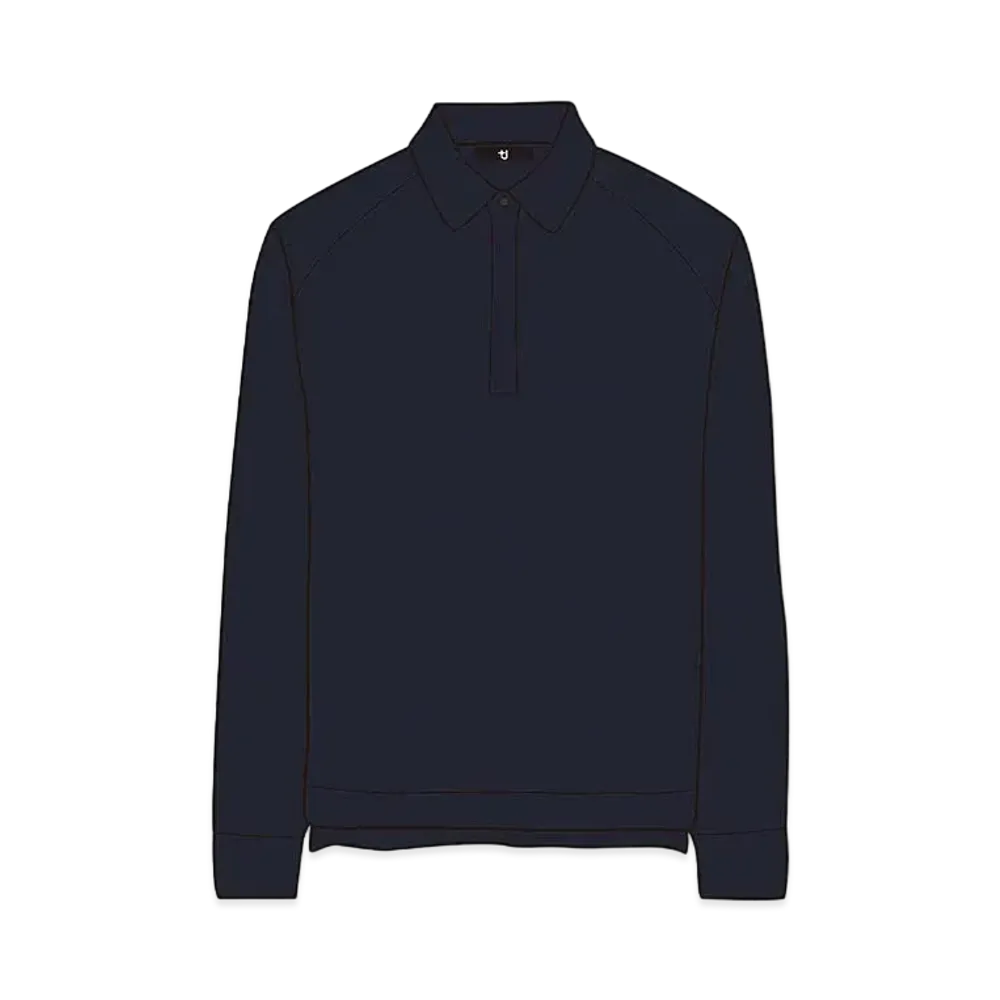 UNIQLO +J Merino Blend Knit Polo Shirt 445803 "Navy"