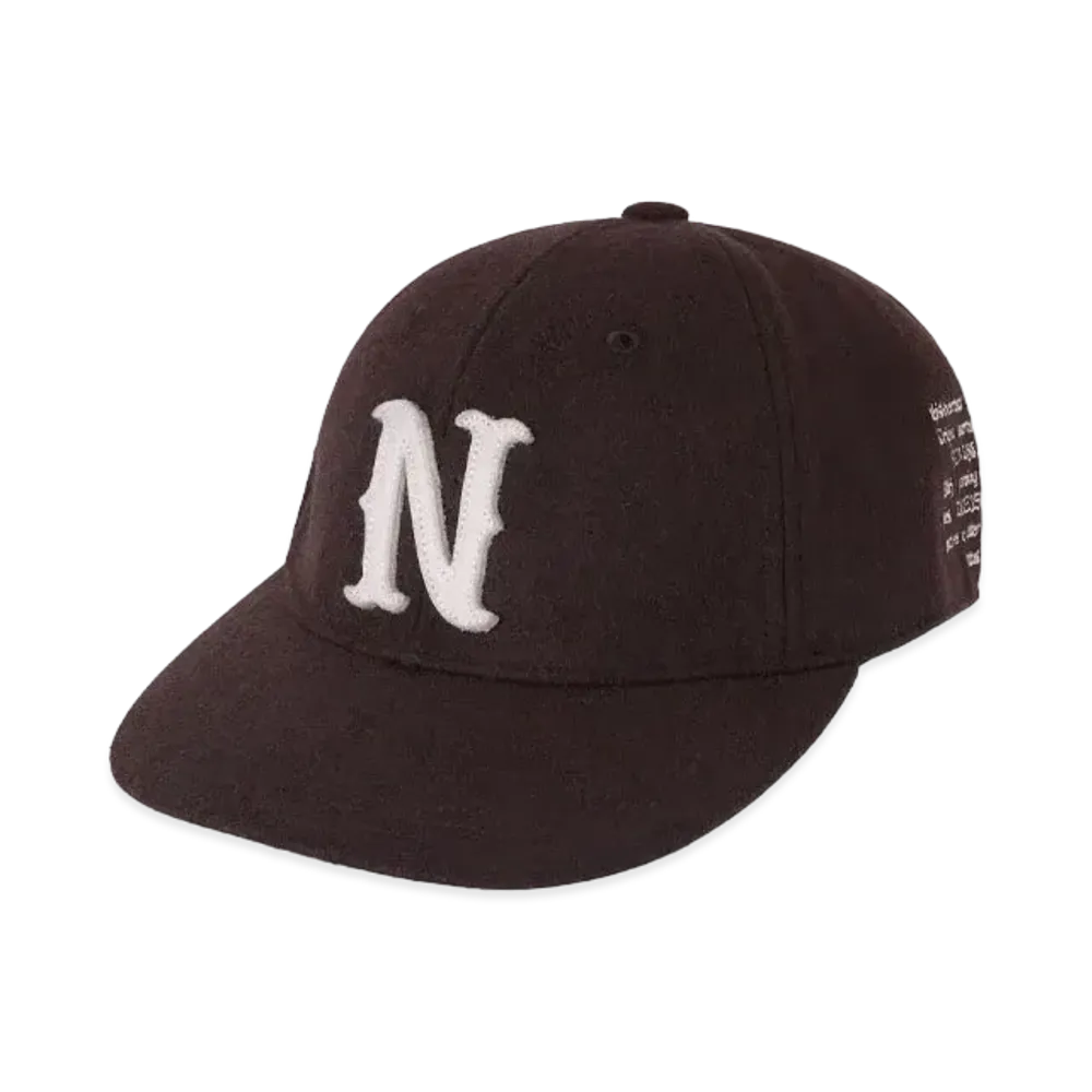 thisisneverthat N Felt Applique Cap "Brown"