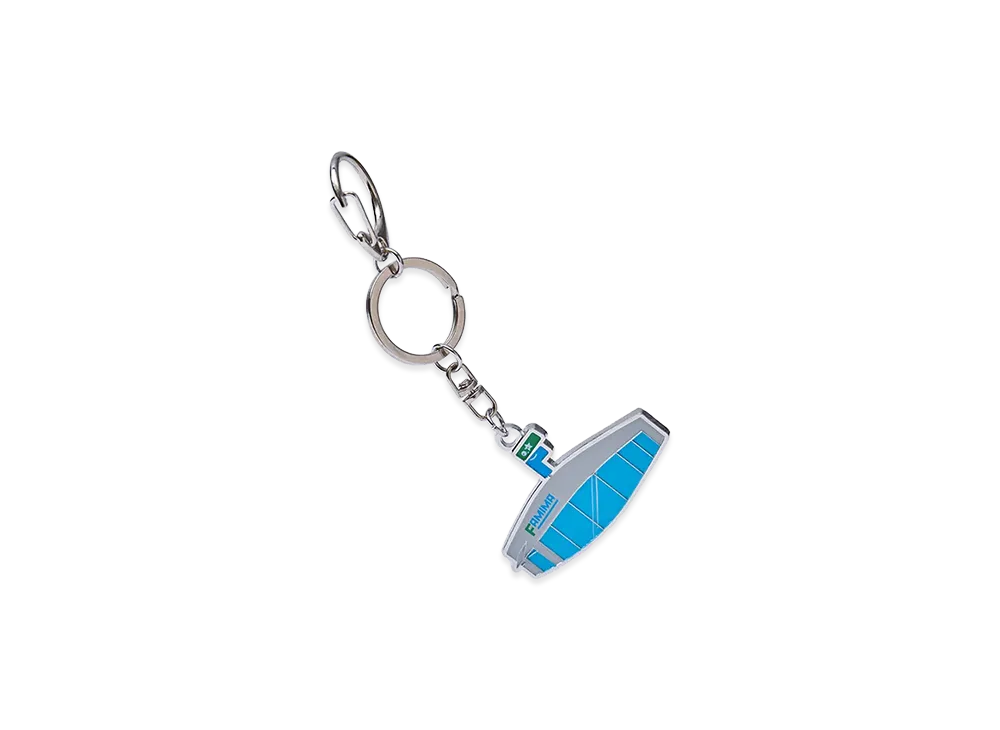 FamilyMart Convenience Wear x NIGO Metal Keychain Famima Park Azabudai "Silver"