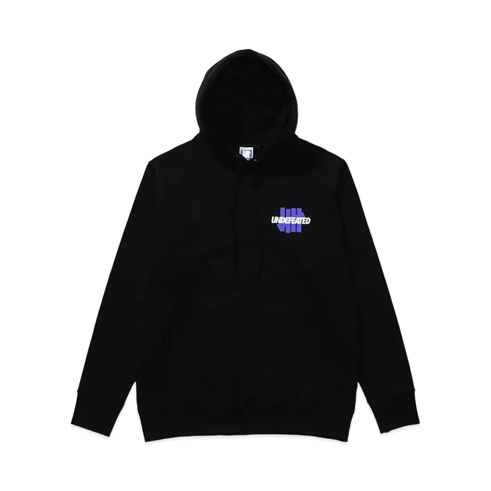 UNDEFEATED LOGO LOCKUP PULLOVER HOODIE - 20076 "Black"