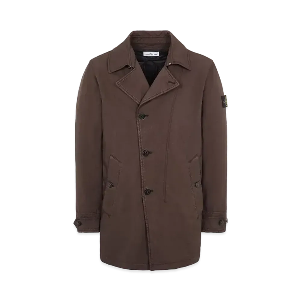 Stone Island 42149 DAVID-TC WITH PRIMALOFT INSULATION TECHNOLOGY "Dark Brown"