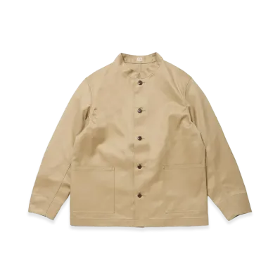 T.T Taiga Takahashi LOT.312 Stand Collar Jacket "Beige"