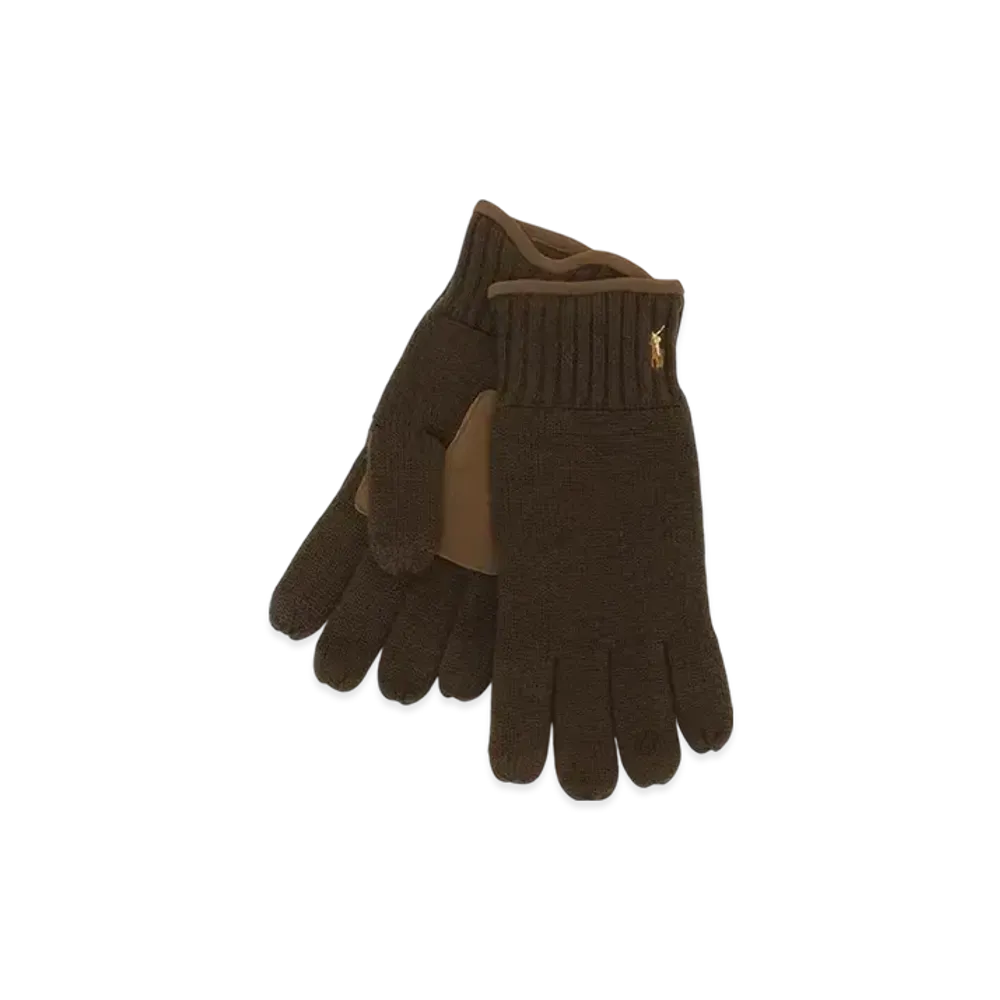 Polo Ralph Lauren Classic Lux Merino Touch Glove "Brown"