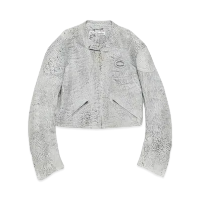 Acne Studios Leather Jacket #3 "Gray/Black"