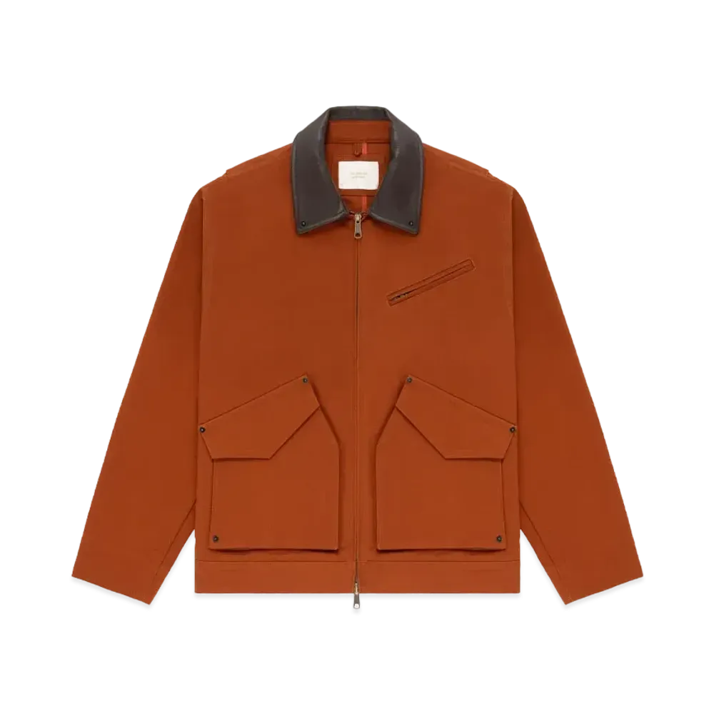 Aime Leon Dore Canvas Flight Jacket "Orange"