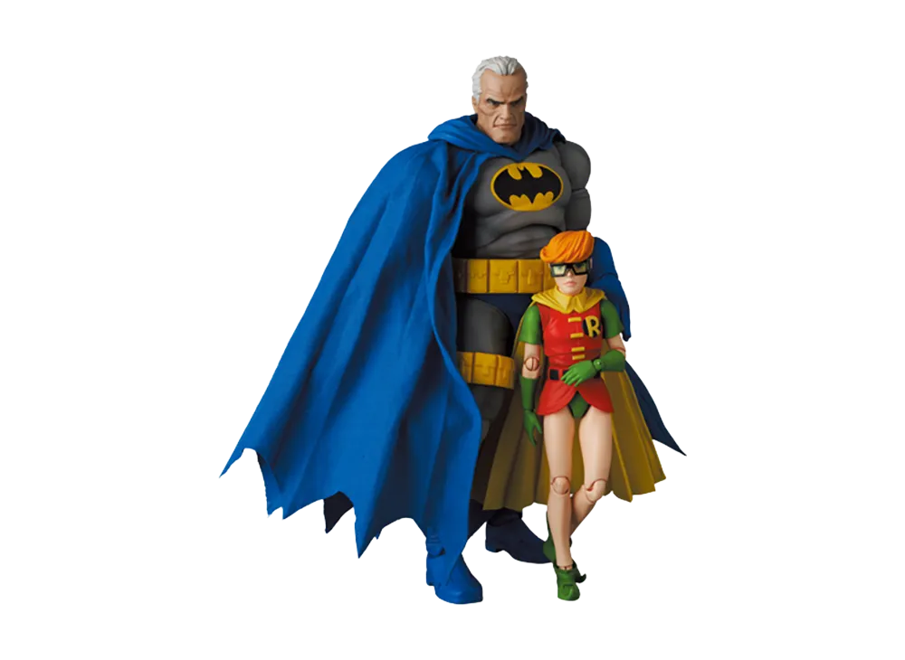 MEDICOM TOY "MAFEX No.139" -THE DARK KNIGHT RETURNS- Batman Blue Ver. & Robin (The Dark Knight Returns)