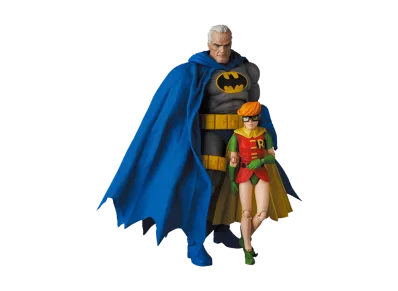 MEDICOM TOY "MAFEX No.139" -THE DARK KNIGHT RETURNS- Batman Blue Ver. & Robin (The Dark Knight Returns)