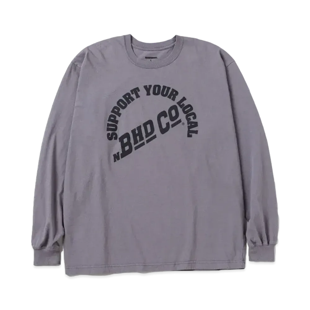NEIGHBORHOOD NH . Tee LS-6 "Gray"