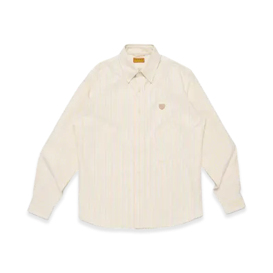 HUMAN MADE Stripe OX B.D Shirt "Yellow"